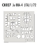 Eduard CX027 1:72 Junkers Ju-88A-4