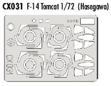 Eduard CX031 1:72 Grumman F-14A/F-14B Tomcat