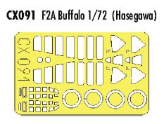 Eduard CX091 1:72 Brewster F2A Buffalo