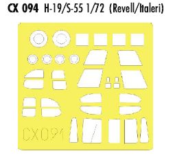 Eduard CX094 1:72 Sikorsky H-19/S-55