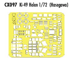 Eduard CX097 1:72 Nakajima Ki-49 Helen