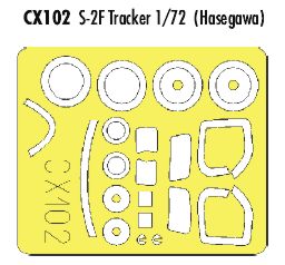 Eduard CX102 1:72 Grumman S-2F-1 Tracker