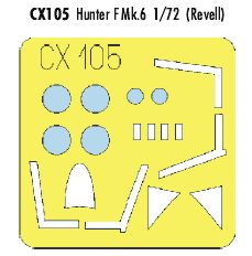 Eduard CX105 1:72 Hawker Hunter F.6