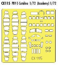 Eduard CX115 1:72 Consolidated PBY-5A Catalina for Academy