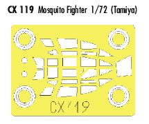 Eduard CX119 1:72 de Havilland Mosquito fighter