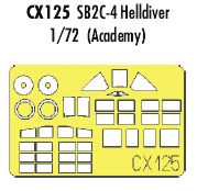 Eduard CX125 1:72 Curtiss SB2C-4 Helldiver