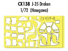 Eduard CX138 1:72 Saab J-35 'Draken'