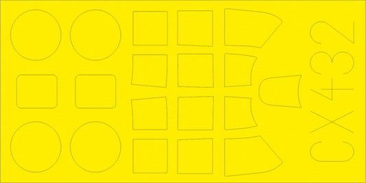 Eduard CX432 1:72 Grumman F4F-4 Wildcat