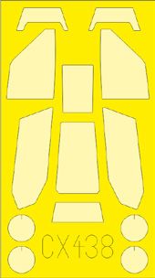 Eduard CX438 1:72 Boeing/Hughes AH-64D Apache Block II