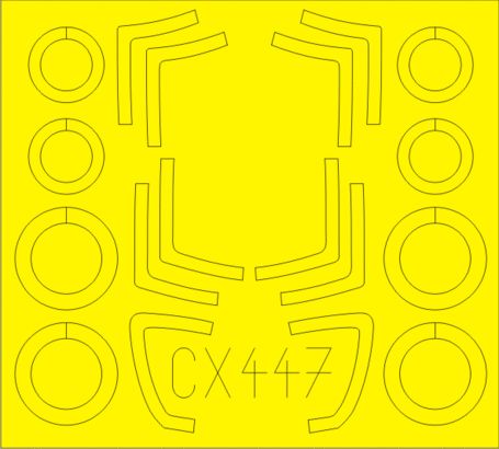 Eduard CX447 1:72 Mikoyan MiG-29 Izdelye 9-13