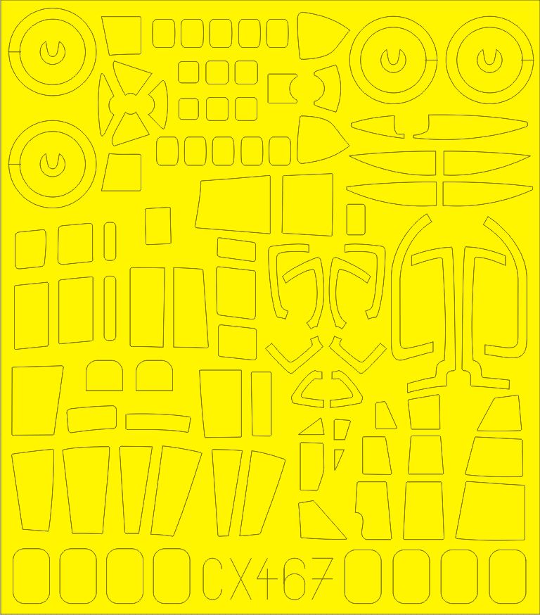 Eduard CX467 1:72 Heinkel He-111H-6