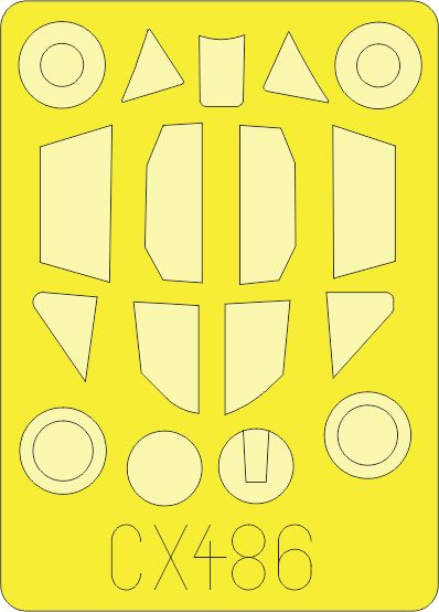 Eduard CX486 1:72 Messerschmitt Me-262A-1a Schwalbe