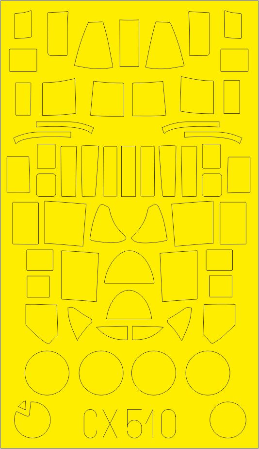 Eduard CX510 1:72 Northrop P-61A 'Black Widow'