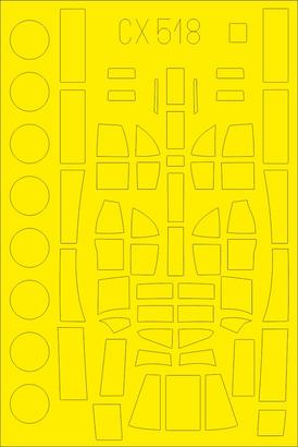 Eduard CX518 1:72 Vickers Wellington Mk.IA/C