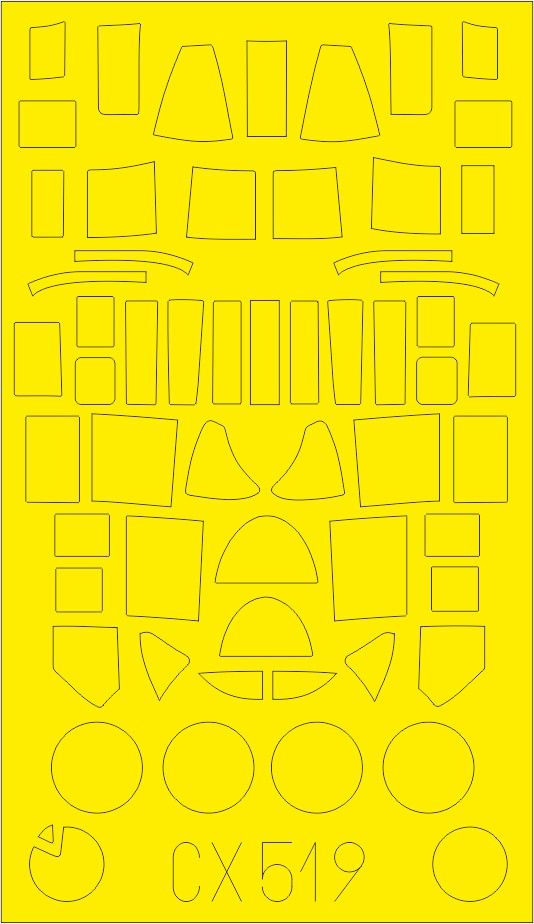 Eduard CX519 1:72 Northrop P-61B 'Black Widow'