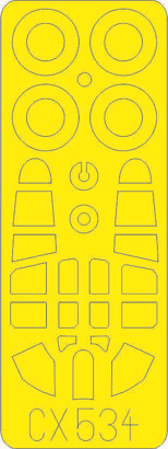 Eduard CX534 1:72 Curtiss P-40K-1/5 Warhawk