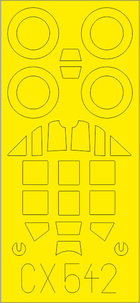 Eduard CX542 1:72 Messerschmitt Bf-109G-6