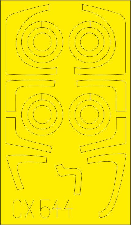 Eduard CX544 1:72 Sukhoi SU-30SM