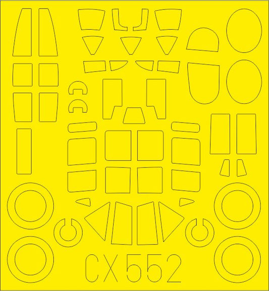 Eduard CX552 1:72 Petlyakov Pe-2