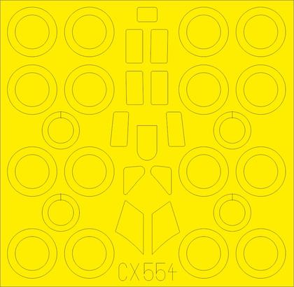 Eduard CX554 1:72 Tupolev Tu-22