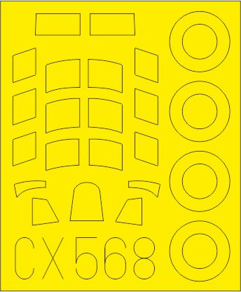 Eduard CX568 1:72 Hawker Hurricane Mk.IIc