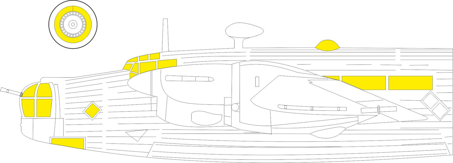 Eduard CX619 1:72 Vickers Wellington Mk.II 1/72