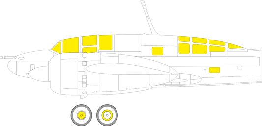 Eduard CX639 1:72 Mitsubishi Ki-46-III Interceptor