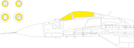 Eduard CX648 1:72 Mikoyan MiG-29 9-12  to be used with Great Wall Hobby