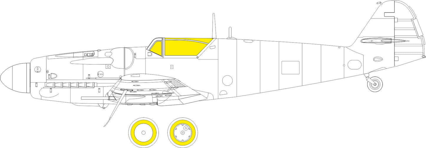 Eduard CX656 1:72 Avia S-199 Erla canopy Weekend