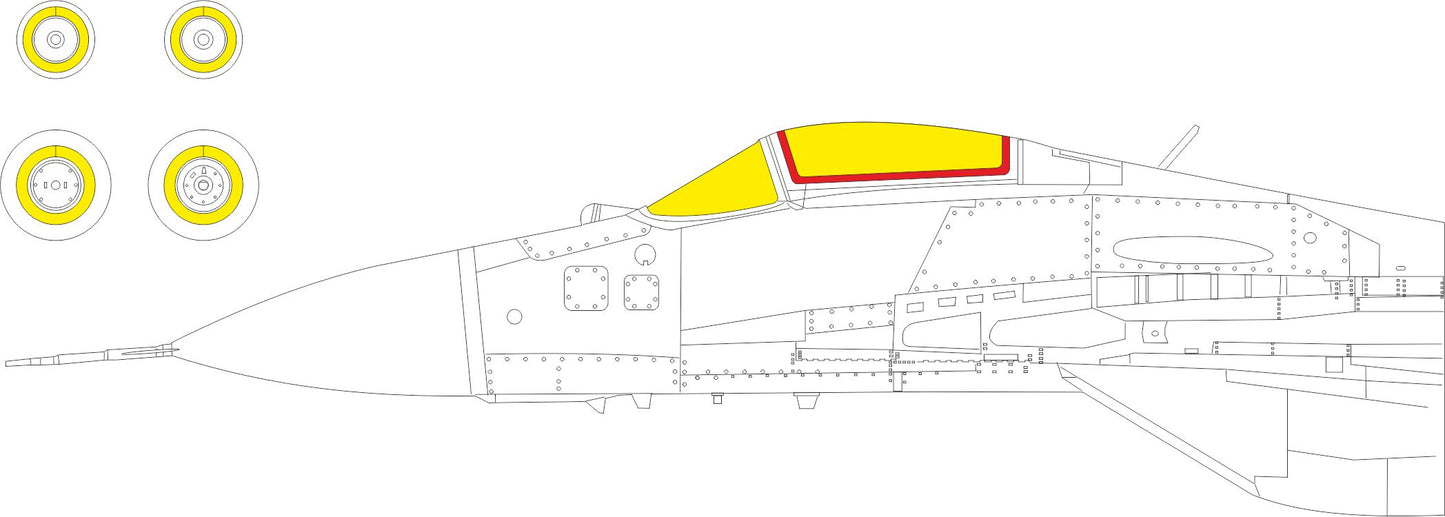 Eduard CX657 1:72 Mikoyan MiG-29 9-19 SMT