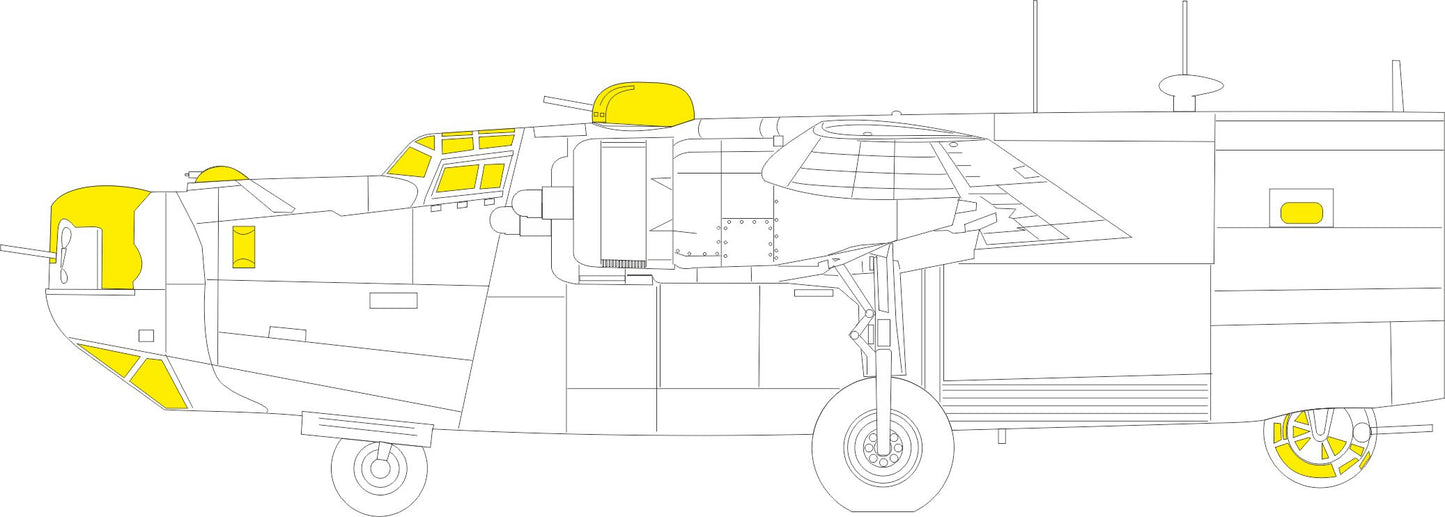 Eduard CX667 1:72 Consolidated B-24H Liberator