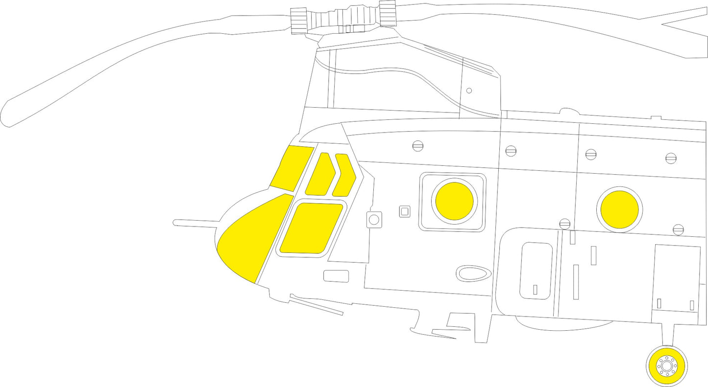 Eduard CX670 1:72 Boeing Chinook HC.1 for Airfix kits