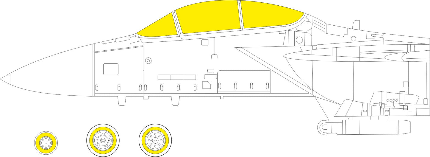 Eduard CX675 1:72 McDonnell F-15D Eagle Paint Mask