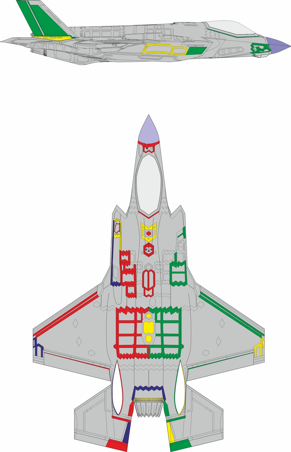 Eduard EDCX693 1:72 Lockheed-Martin F-35A Lightning II RAM coating early