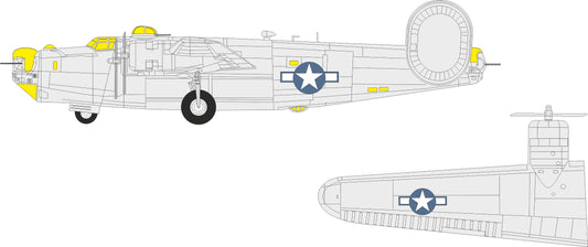 Eduard CX696 1:72 B-24J US National Insignia