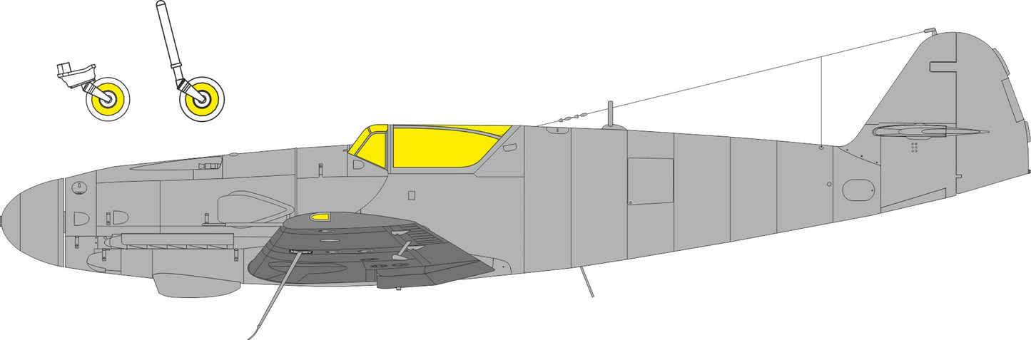 Eduard CX705 1:72 Messerschmitt Bf-109K