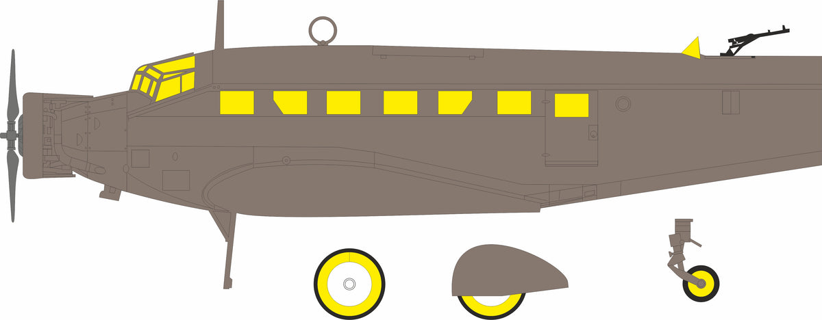 Eduard CX710 1:72 Junkers Ju-52/3mg4e