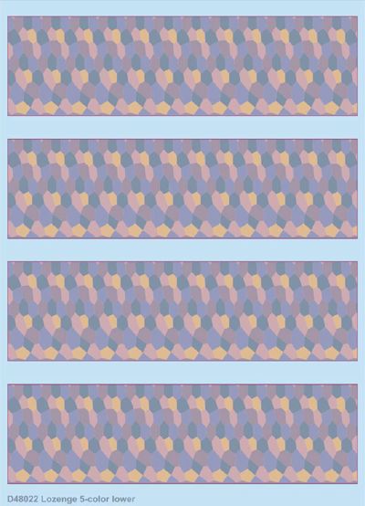 Eduard D48023 1:48 Lozenge 5-color lower