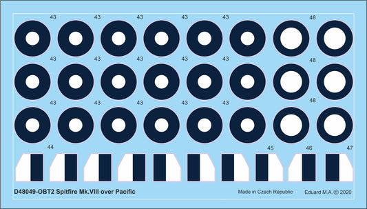 Eduard D48049 1:48 Supermarine Spitfire Mk.VIII over Pacifi