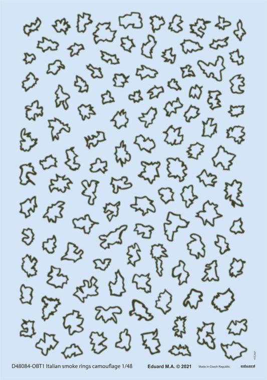 Eduard D48084 1:48 Italian smoke rings camouflage