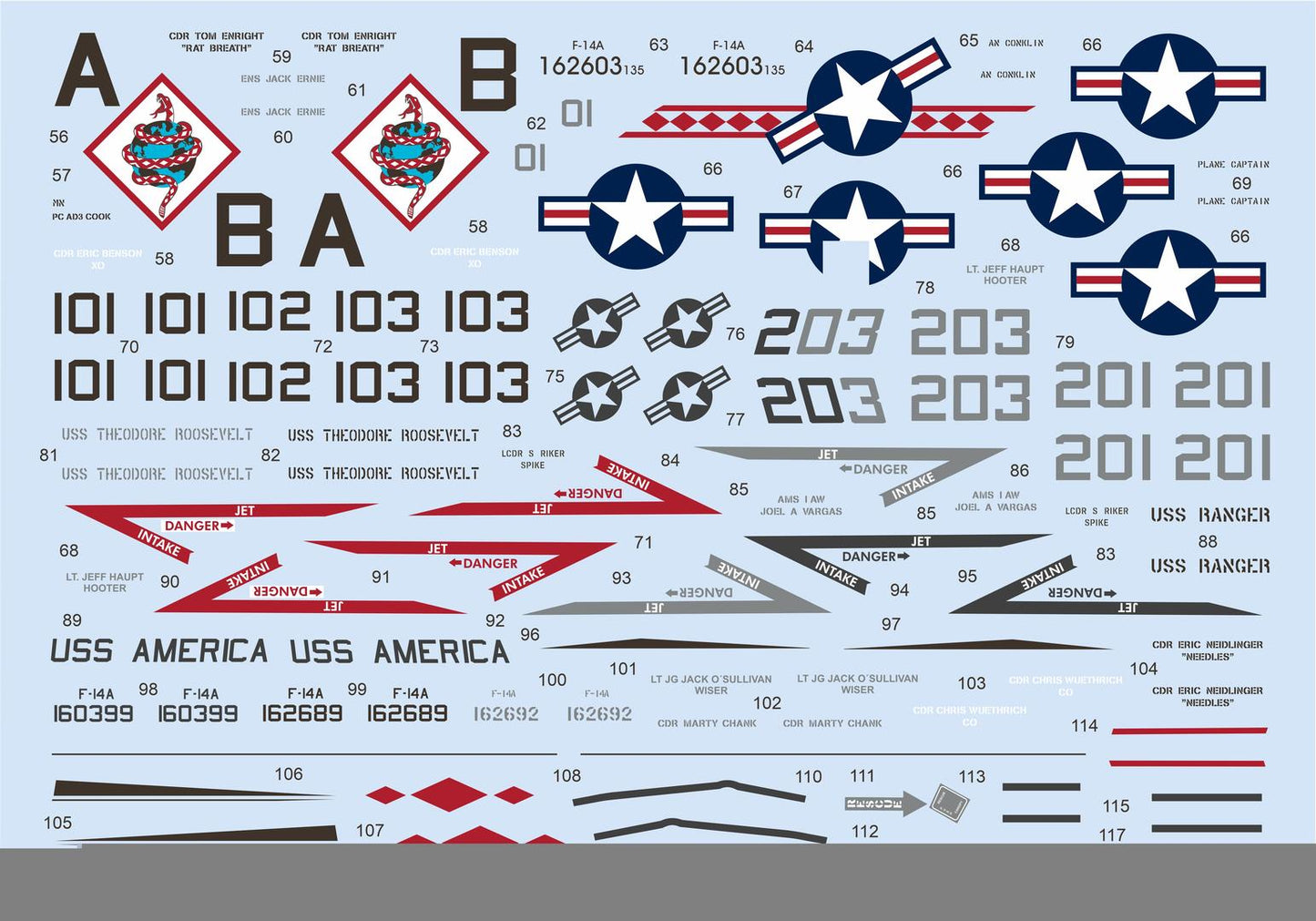 Eduard D48104 1:48 Grumman F-14A Tomcat Desert Storm