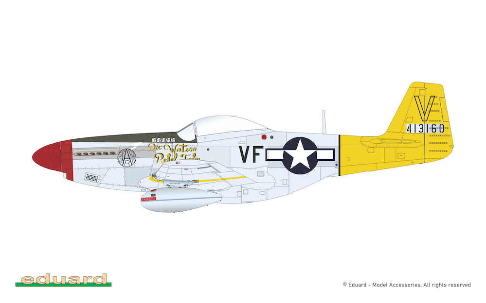Eduard D72054 1:72 North-American P-51D-5 '15th AF'