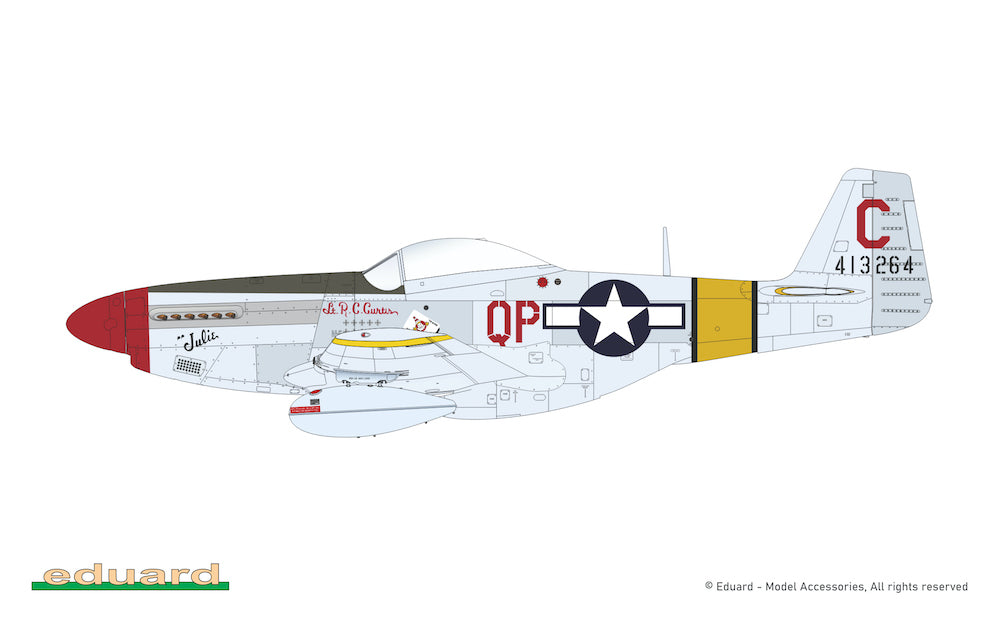 Eduard D72054 1:72 North-American P-51D-5 '15th AF'
