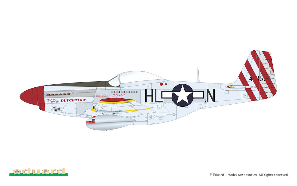 Eduard D72054 1:72 North-American P-51D-5 '15th AF'