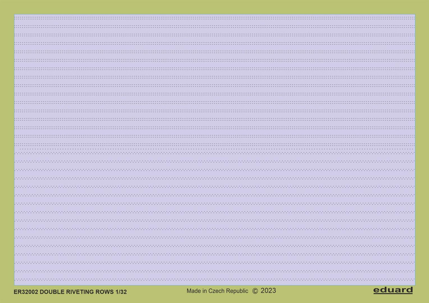 Eduard ER32002 1:32 Double riveting rows