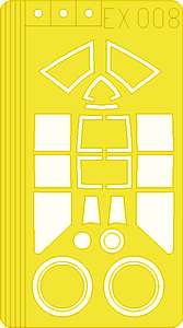 Eduard EX008 1:48 Republic P-47D-20 Thunderbolt canopy and wheels