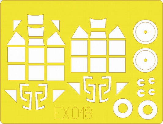 Eduard EX018 1:48 Messerschmitt Bf-109F