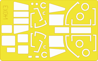 Eduard EX041 1:48 Sikorsky SH-3H/S-61 Sea King canopy and wheels