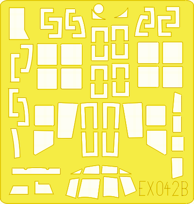 Eduard EX042 1:48 Junkers Ju-88A-4 canopy and wheels