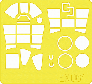 Eduard EX061 1:48 Vought F4U-1 Corsair 'Birdcage' canopy and wheels